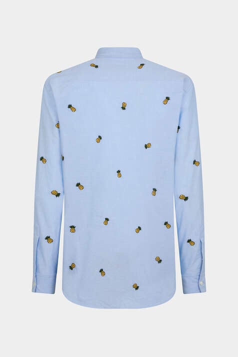 Embroidered Fruits Shirt image number 4