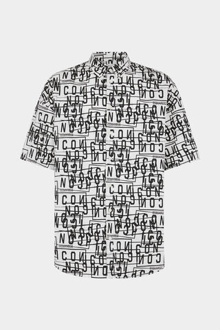 Icon Stamps Oversize Short Sleeves Shirt