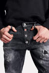 Pac-Man Black Wash Cool Guy Jeans image number 3