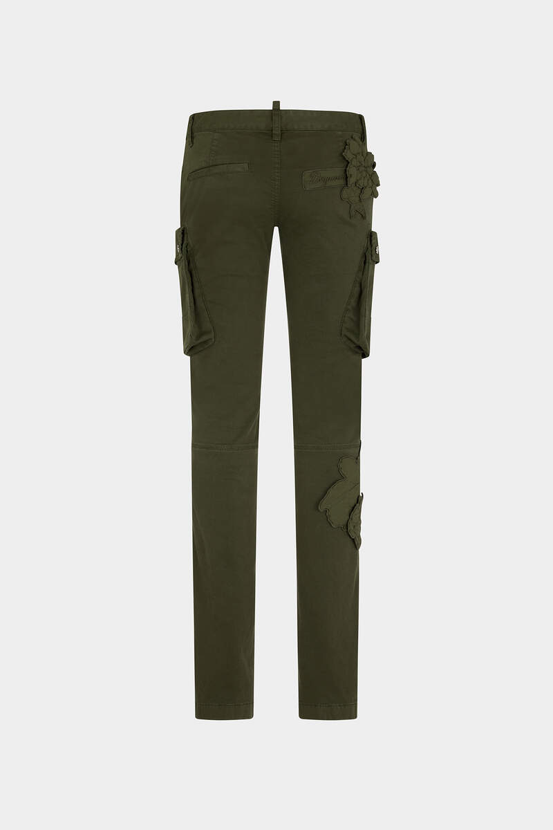 Blossom Patch Flare Sexy Cargo Pants 画像番号 2