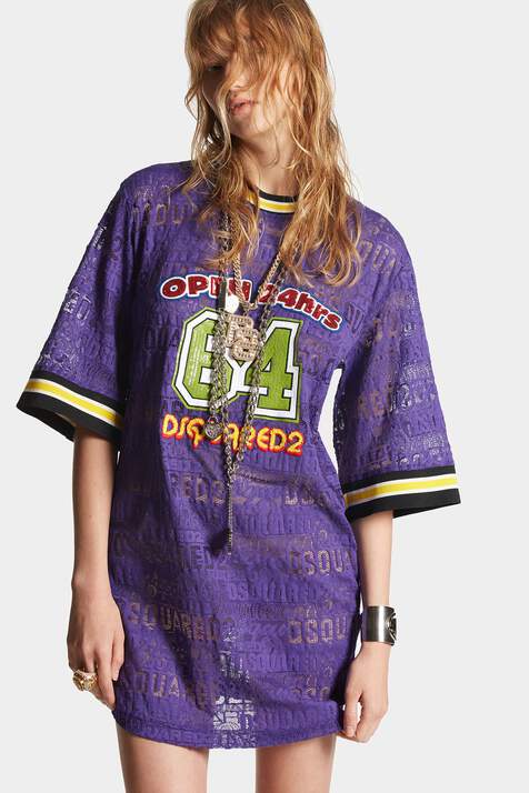64 Lacey Maxi T-Shirt Dress