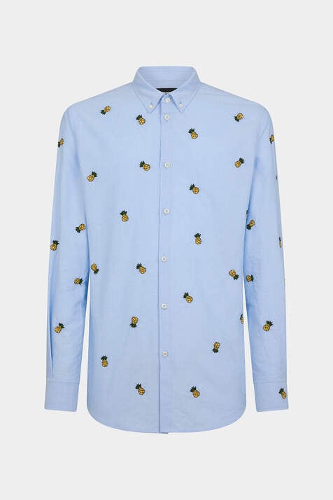 Embroidered Fruits Shirt image number 3