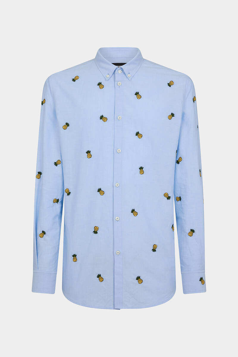 Embroidered Fruits Shirt image number 1