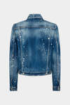 Medium Kinky Wash Boyfriend Jeans Jacket número de imagen 2