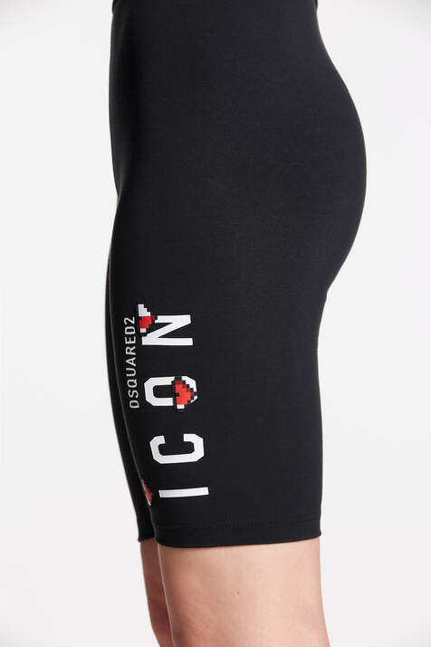 Icon Pixel Heart Cycling Shorts image number 3