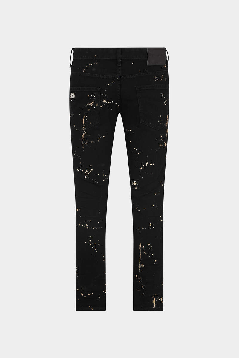 Icon Black Milky Wash Skater Jeans image number 2