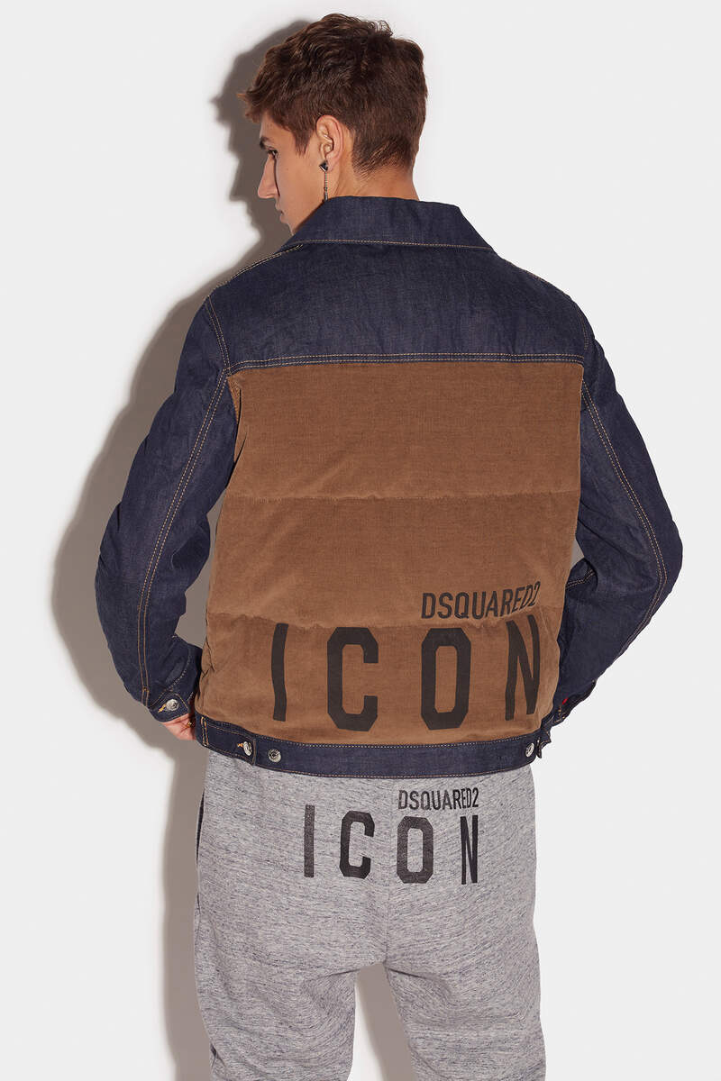 Be Icon Padded Jean Jacket image number 2