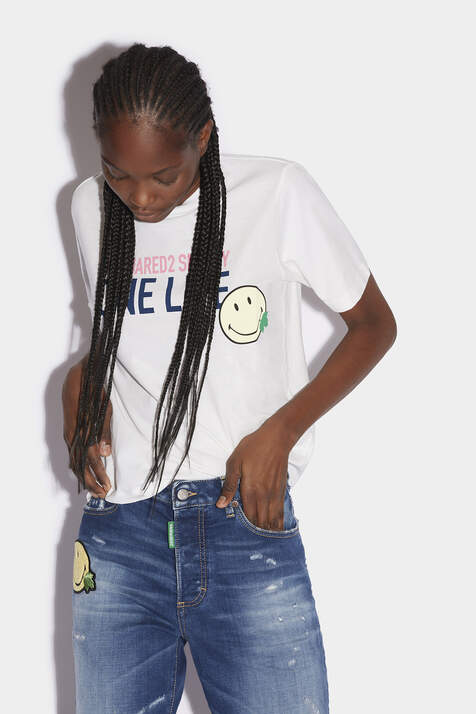 Smiley Partially Recycled Cotton Renny Fit T-Shirt