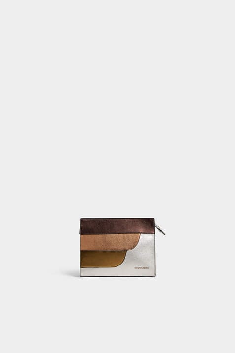 Laminated Soft Leather Clutch