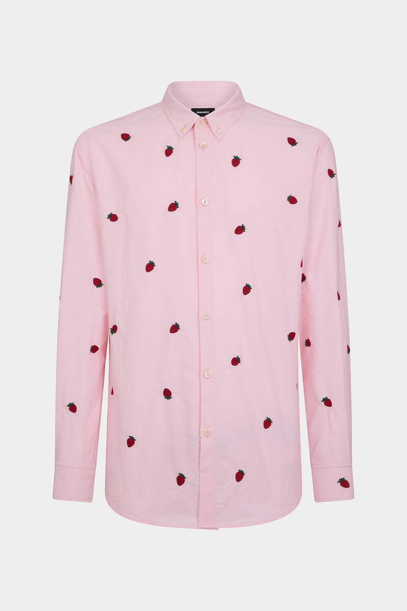 Embroidered Fruits Shirt image number 1