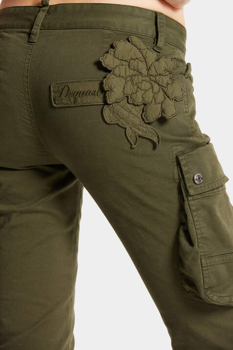 Blossom Patch Flare Sexy Cargo Pants 画像番号 6