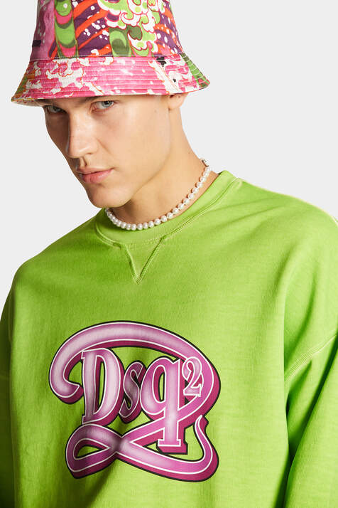 DSQ2 Drop Fit Crewneck Sweatshirt 画像番号 5
