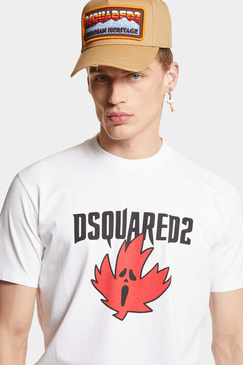 Ghost Maple Leaf Cool Fit T-Shirt immagine numero 5