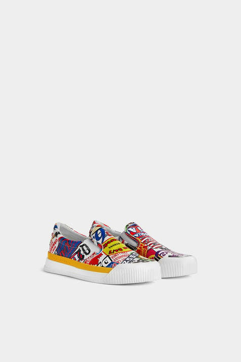 New Jersey Logomania Slip On Sneakers image number 2