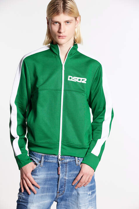 DSQ2 Zip Dean sport Zip Sweatshirt