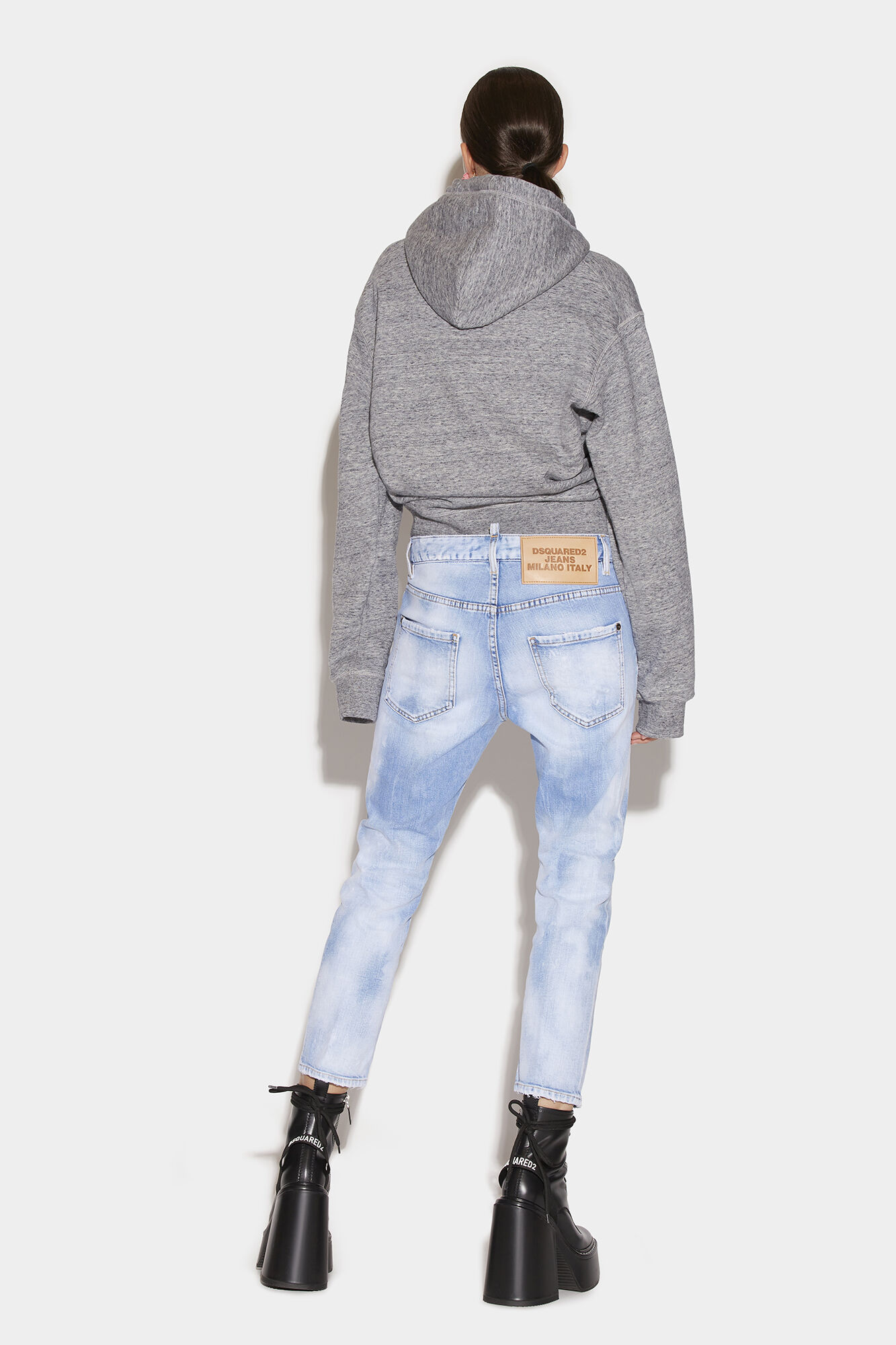 DSQUARED2 Cool girl cropped jean  デニム