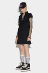 Lace Bib Mini Dress image number 1