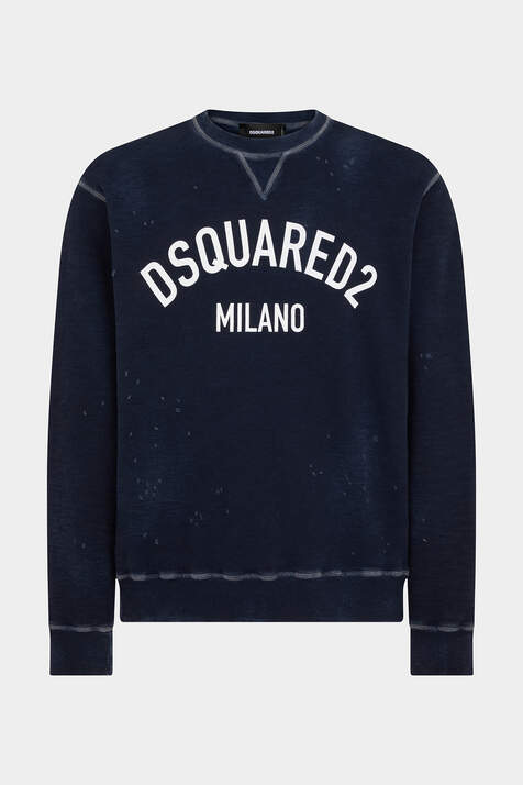 Dsquared2 Milano Cool Fit Crewneck Sweatshirt immagine numero 3