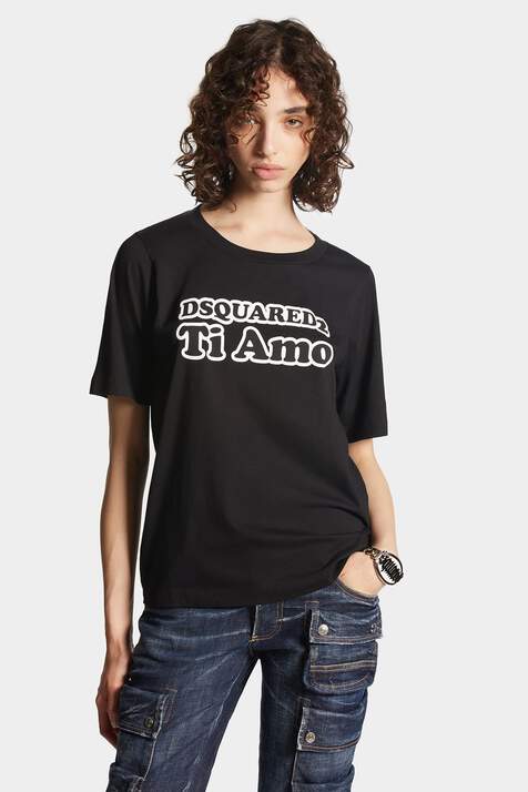 Dsquared2 Ti Amo Easy Fit T-Shirt 画像番号 5