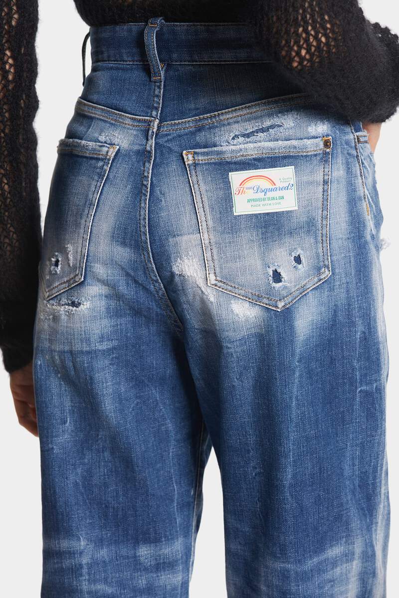 Medium Mended Rips Wash 80's Jeans图片编号6