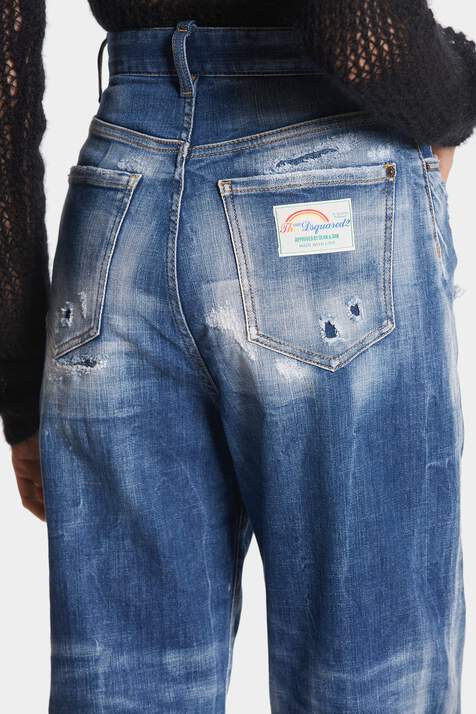 Medium Mended Rips Wash 80's Jeans número de imagen 6
