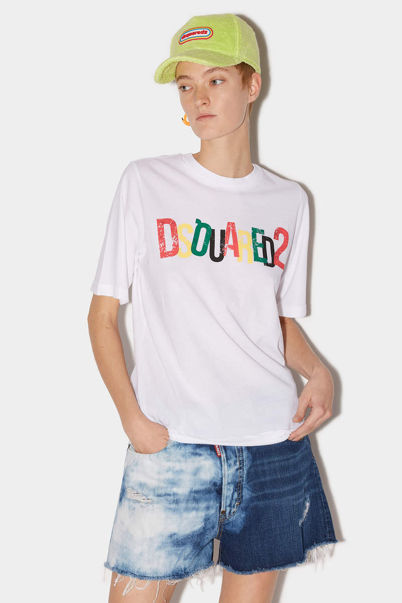 Dsquared2 Rainbow Easy T-shirt Bildnummer 3