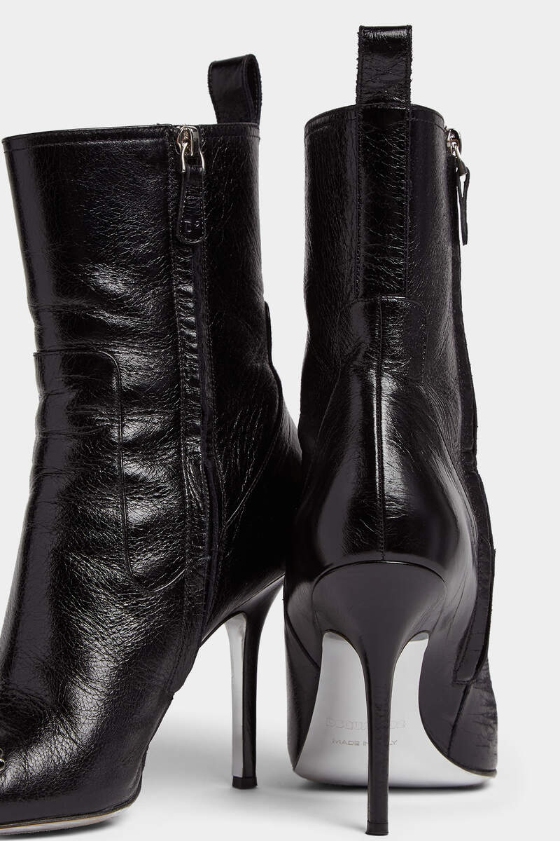Gothic Dsquared2 Heeled Ankle Boots