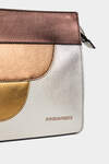 Laminated Soft Leather Clutch image number 4