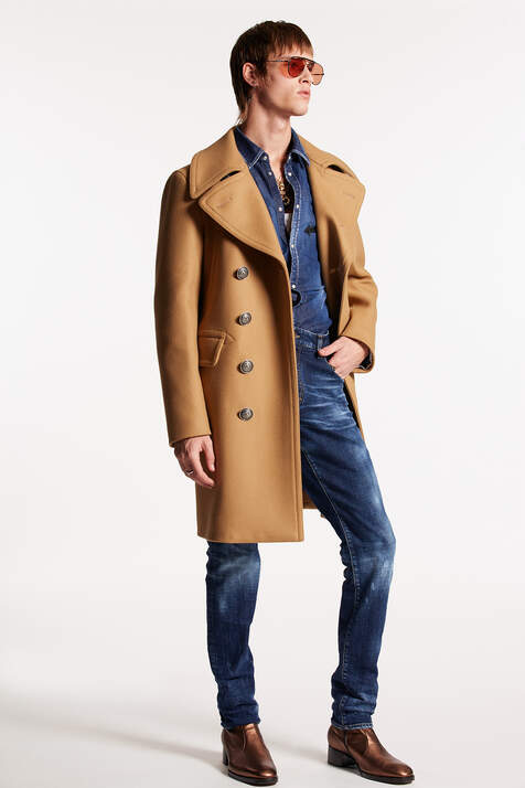 Double-Breasted Peacoat