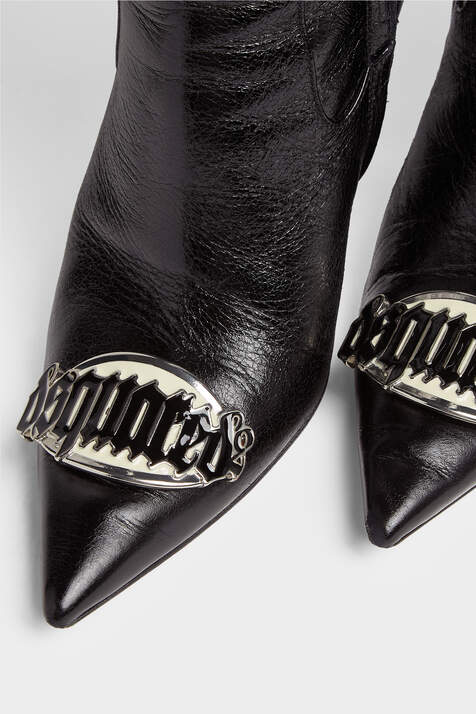 Gothic Dsquared2 Heeled Ankle Boots immagine numero 4