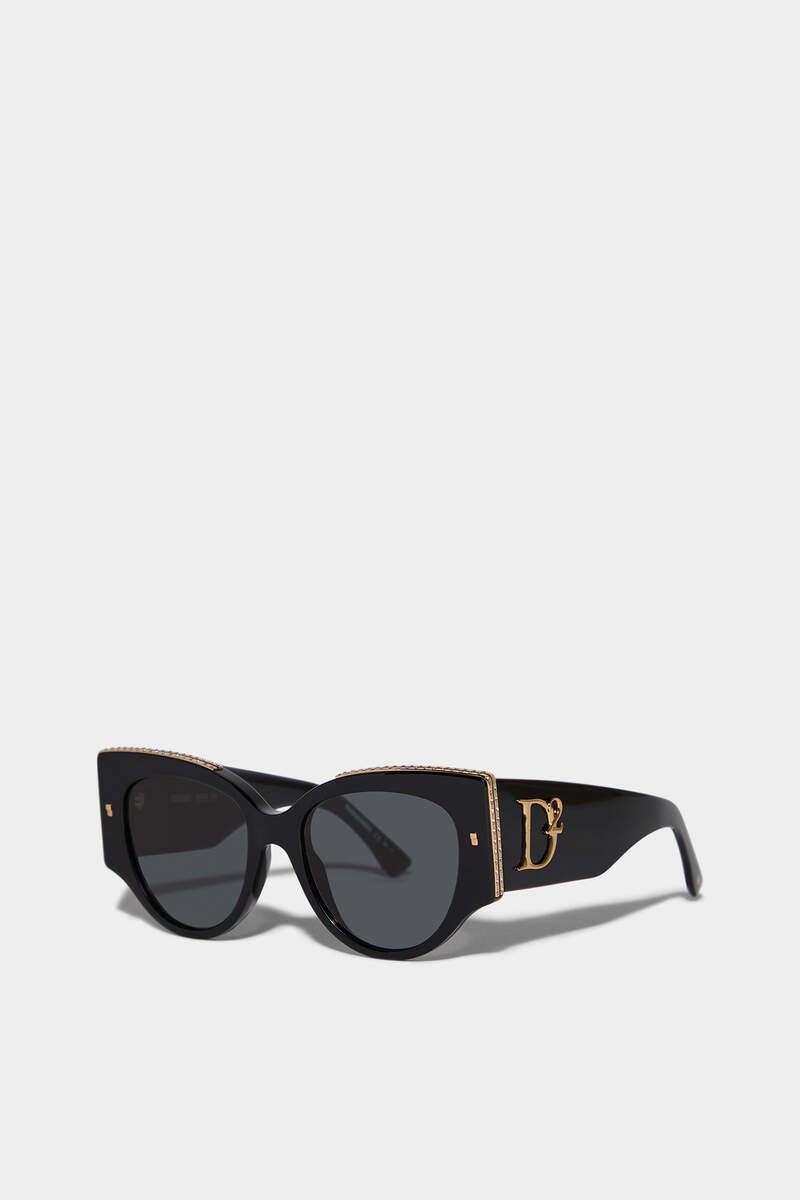 D2 Hype Black Sunglasses image number 1