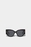 D2 Hype Black Sunglasses número de imagen 2