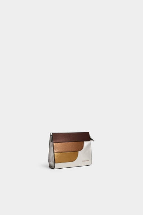 Laminated Soft Leather Clutch image number 3