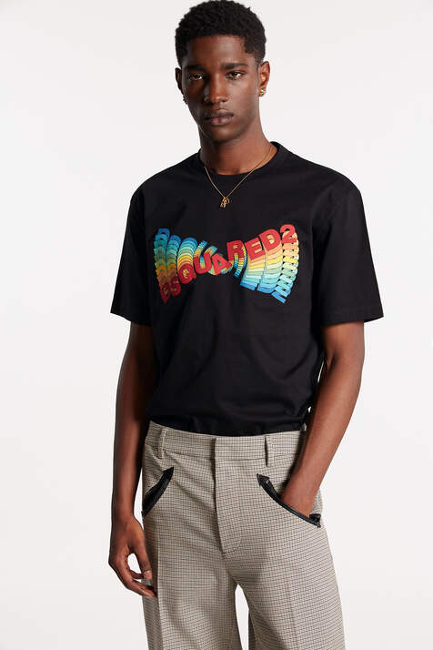 Dsquared2 Multicolor Regular T-shirt