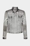 Icon White Coal Wash Dan Jeans Jacket immagine numero 2