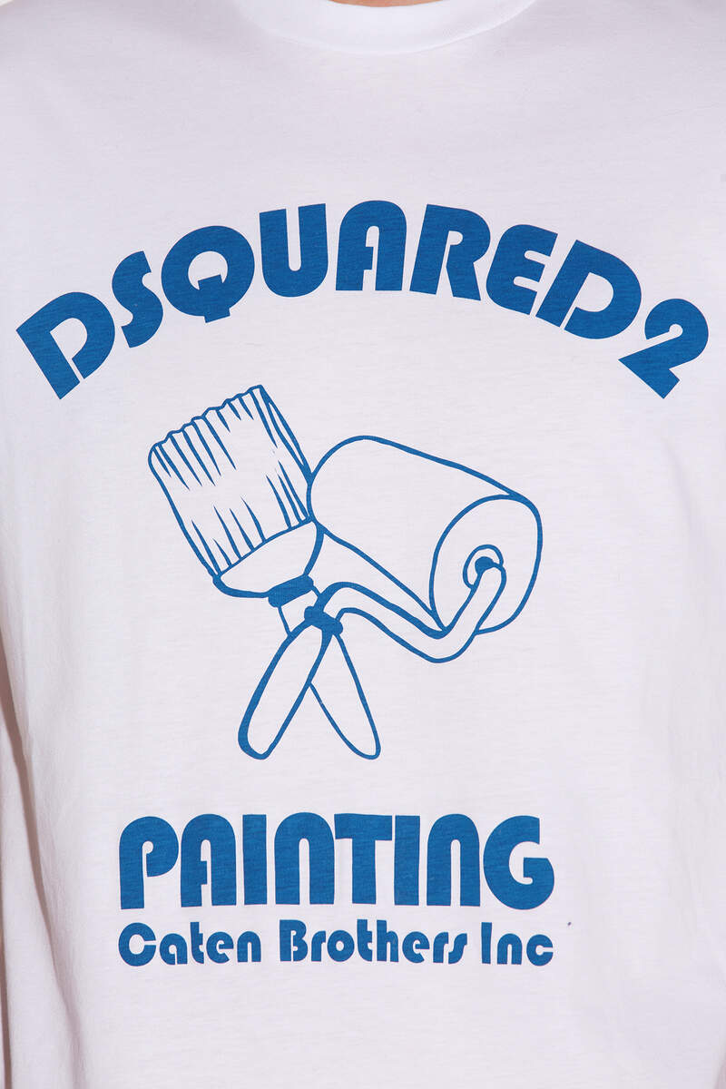 D2 Painting Cool T-Shirt image number 4