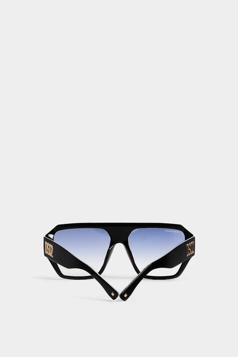 Hype Black White Pattern Sunglasses图片编号3