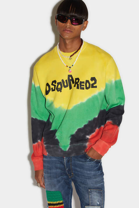 D2 Jamaica Tie&Dye Cool Sweatshirt
