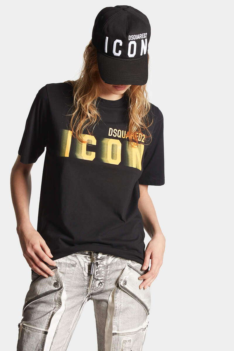 Icon Blur Easy Fit T-Shirt图片编号3