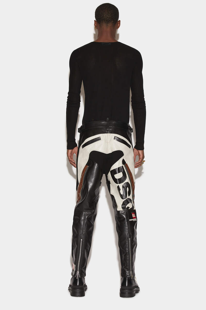 Leather Racing Trousers image number 2