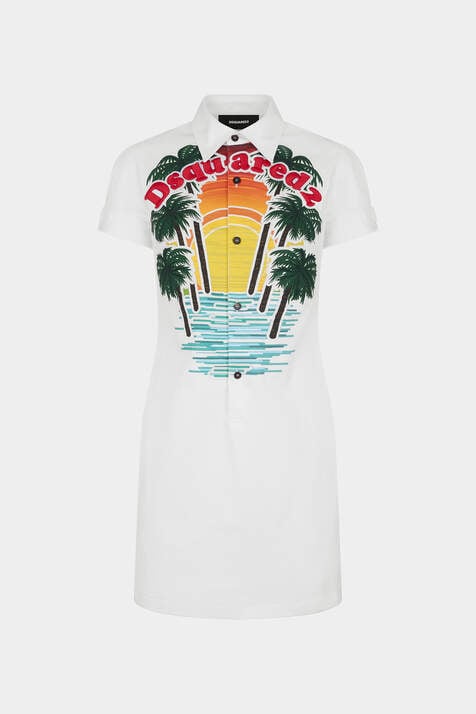 Sunset Shirt Midi Dress 画像番号 3