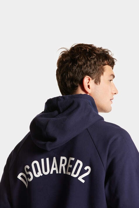 Dsquared2 Relaxed Fit Hoodie Sweatshirt immagine numero 3