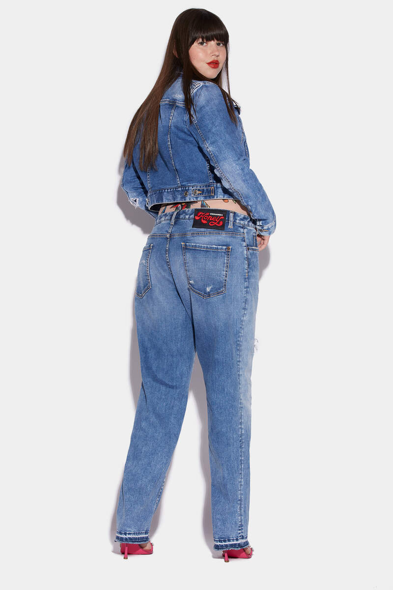 Honey Curvy Baggy Jeans image number 2