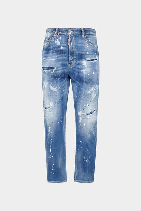 Medium Iced Spots Wash Bro Jeans image number 3