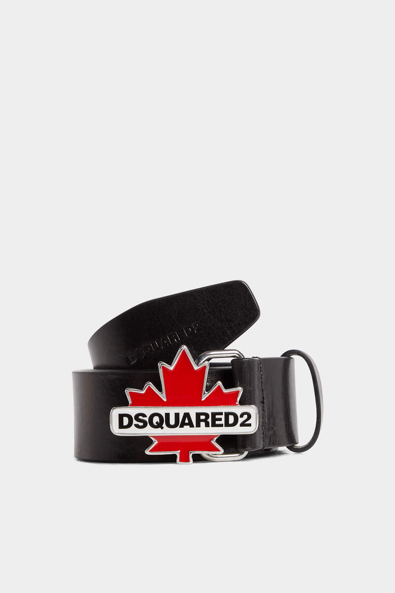 Dsquared2 Leaf Plaque Belt image number 1