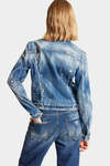 Medium Kinky Wash Boyfriend Jeans Jacket immagine numero 4