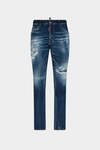 Dark Ripped Cast Wash Cool Guy Jeans image number 1