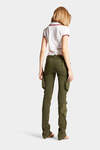 Blossom Patch Flare Sexy Cargo Pants图片编号4