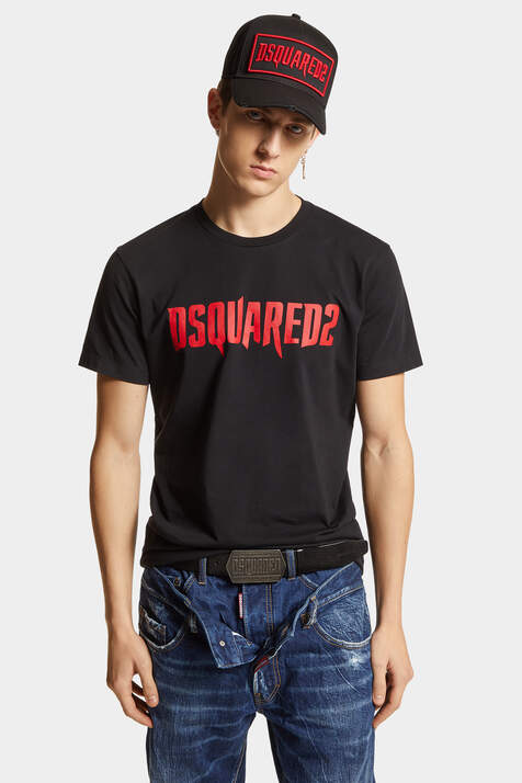 Dsquared2 Horror Red Logo Cool Fit T-Shirt