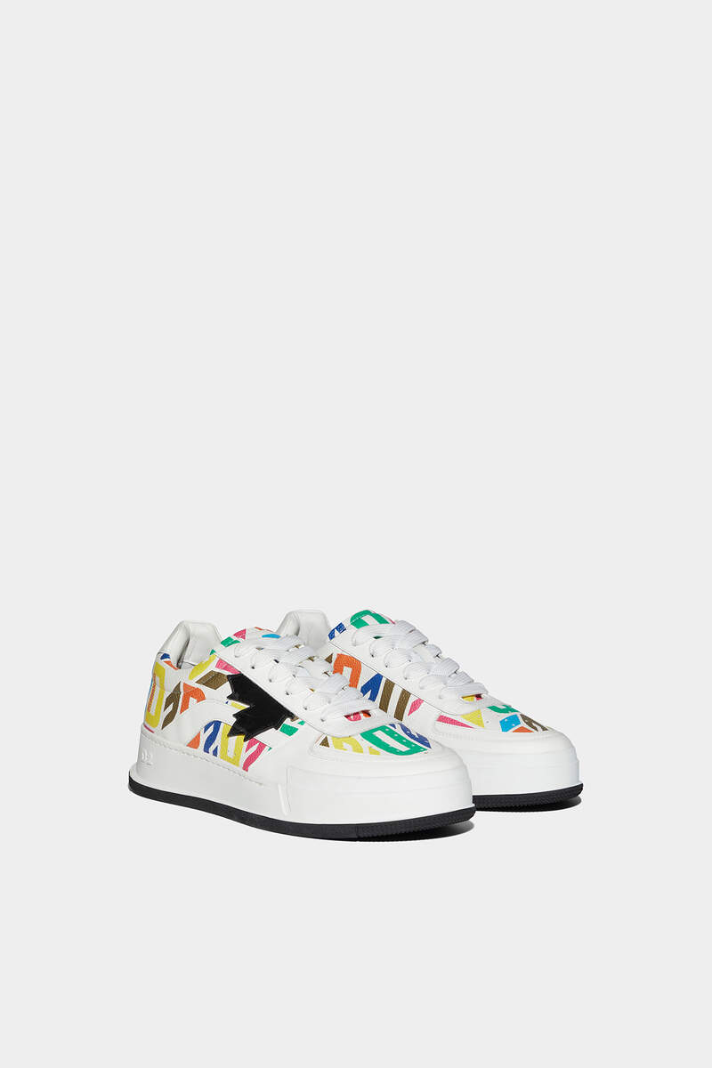 multicolor monogram sneakers
